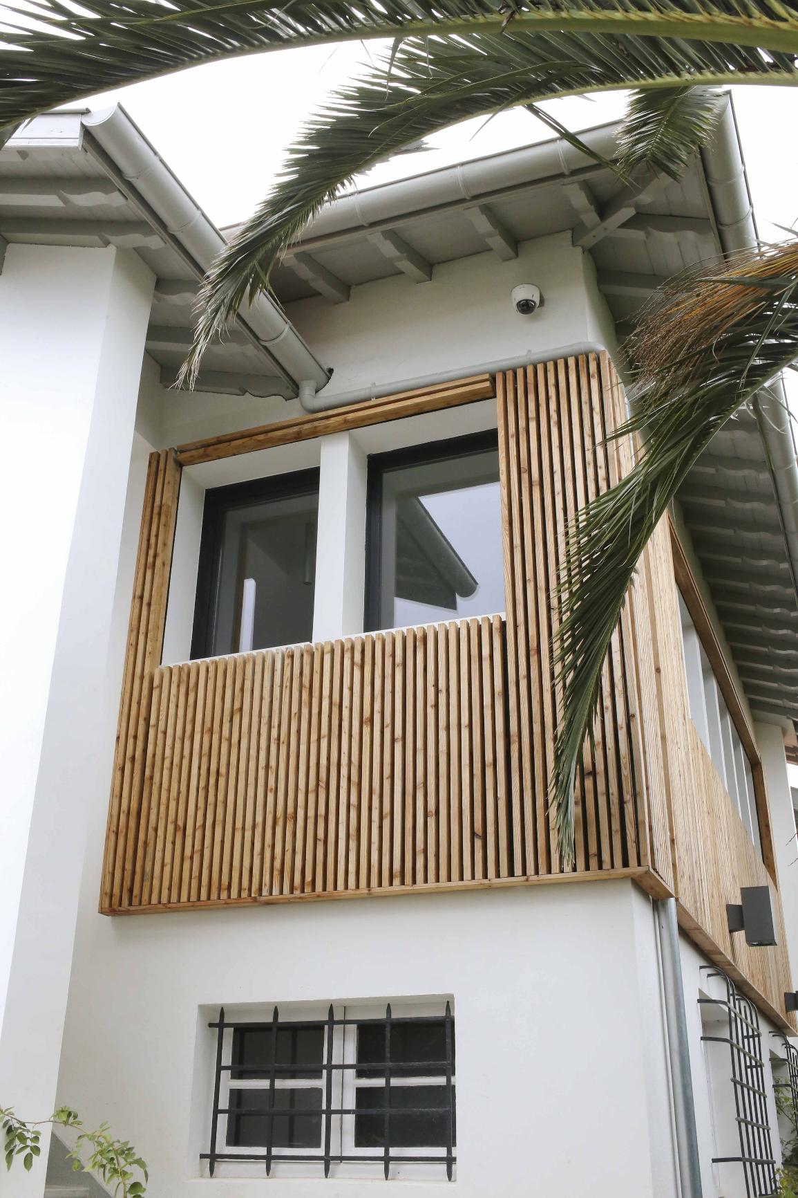 Réhabilitation et extension à Bidart — vue 2