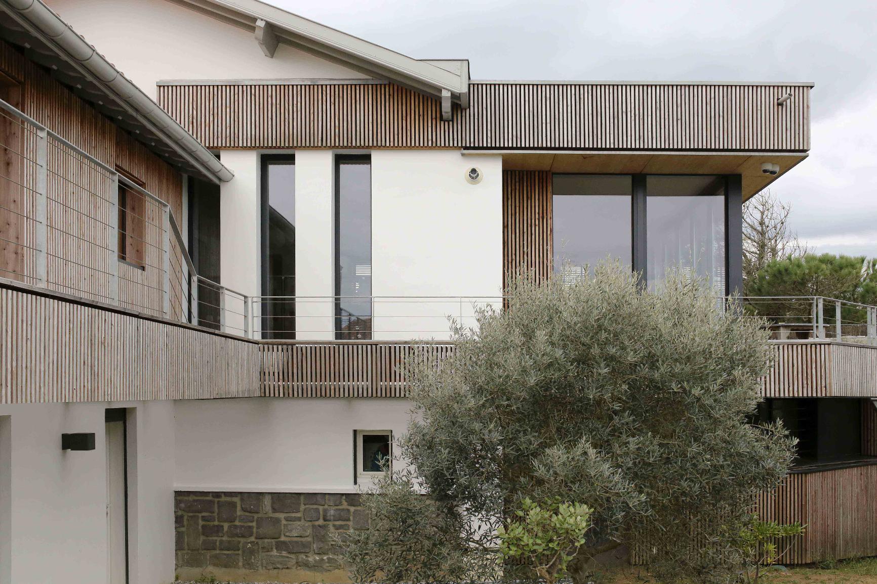 Réhabilitation et extension à Bidart