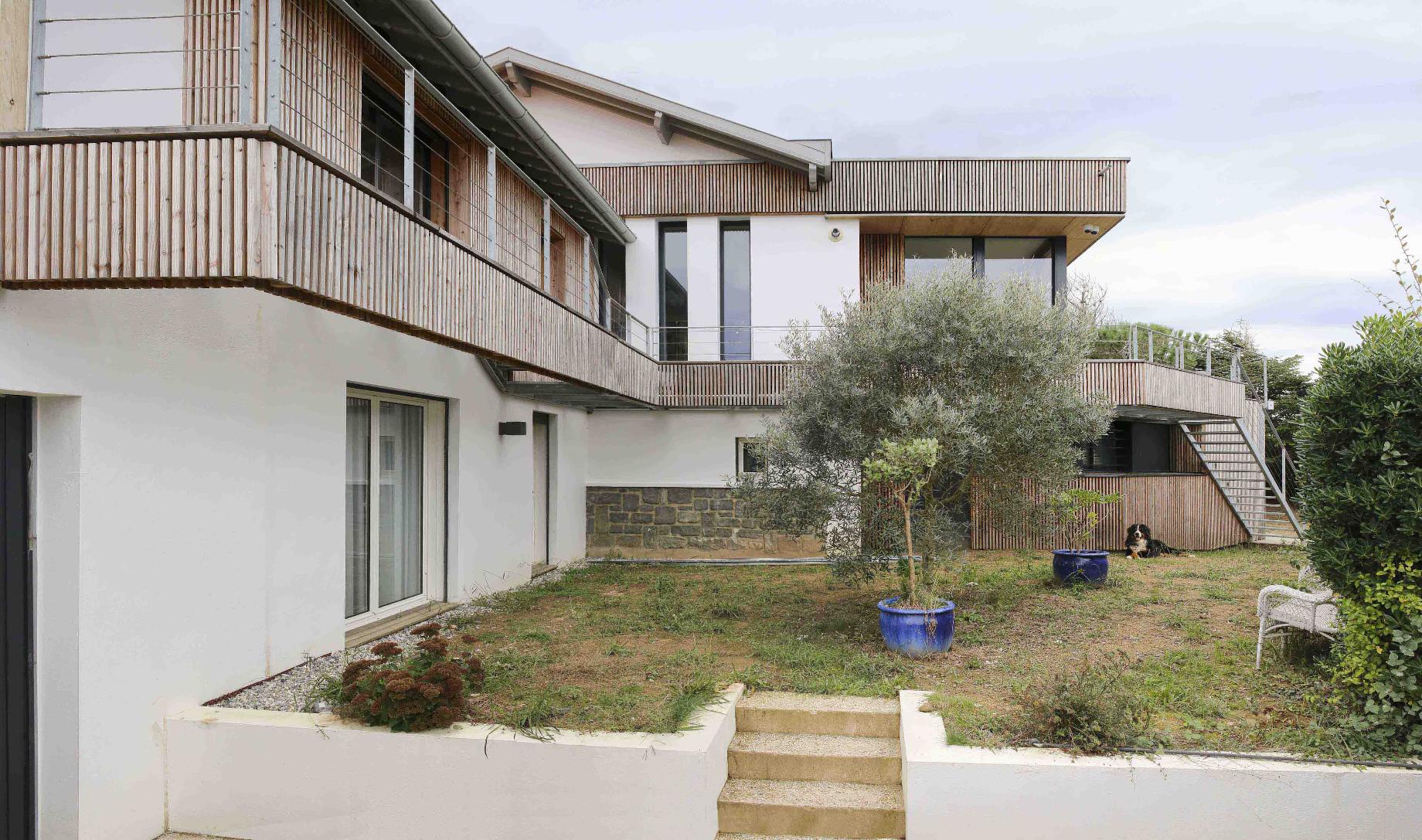 Réhabilitation et extension à Bidart — vue 6