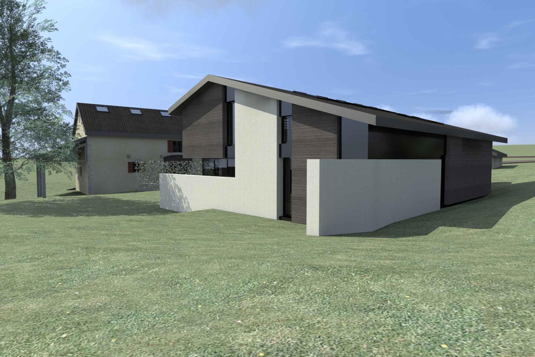 Maison bioclimatique à Bernadets — vue 5