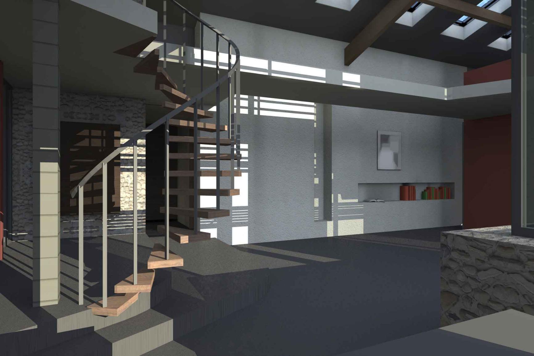 Maison bioclimatique à Bernadets — vue 7