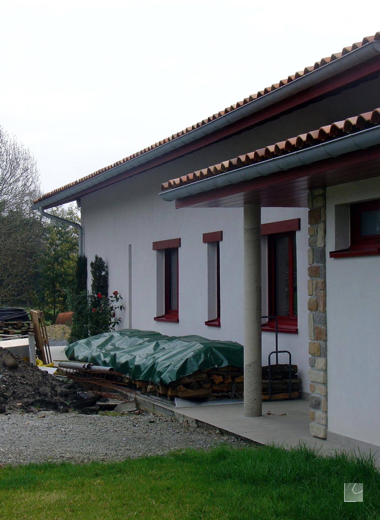 Construction de deux maisons ossature bois à Urcuit — vue 6