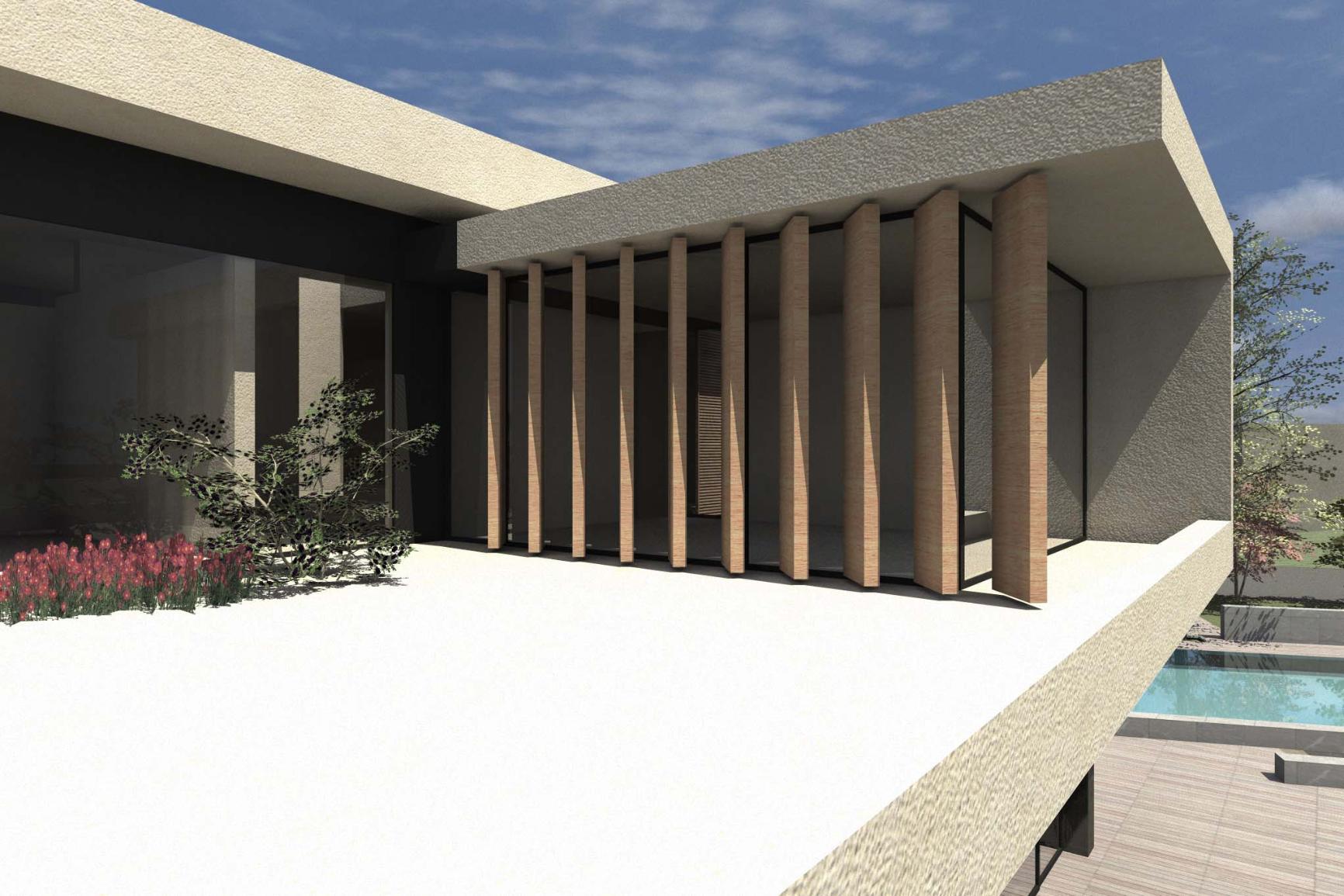 Réhabilitation extension et surélévation d’une maison individuelle à Anglet Allée de l'Impératrice — vue 4