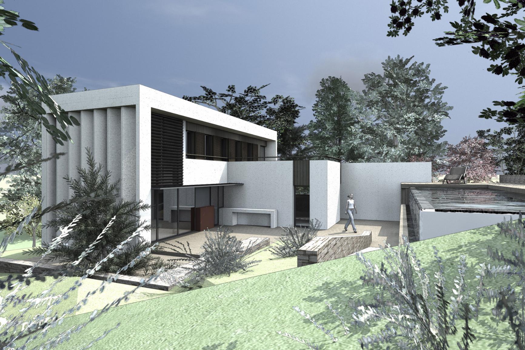 Maison d'habitation bioclimatique et studio locatif à Biarritz — vue 2