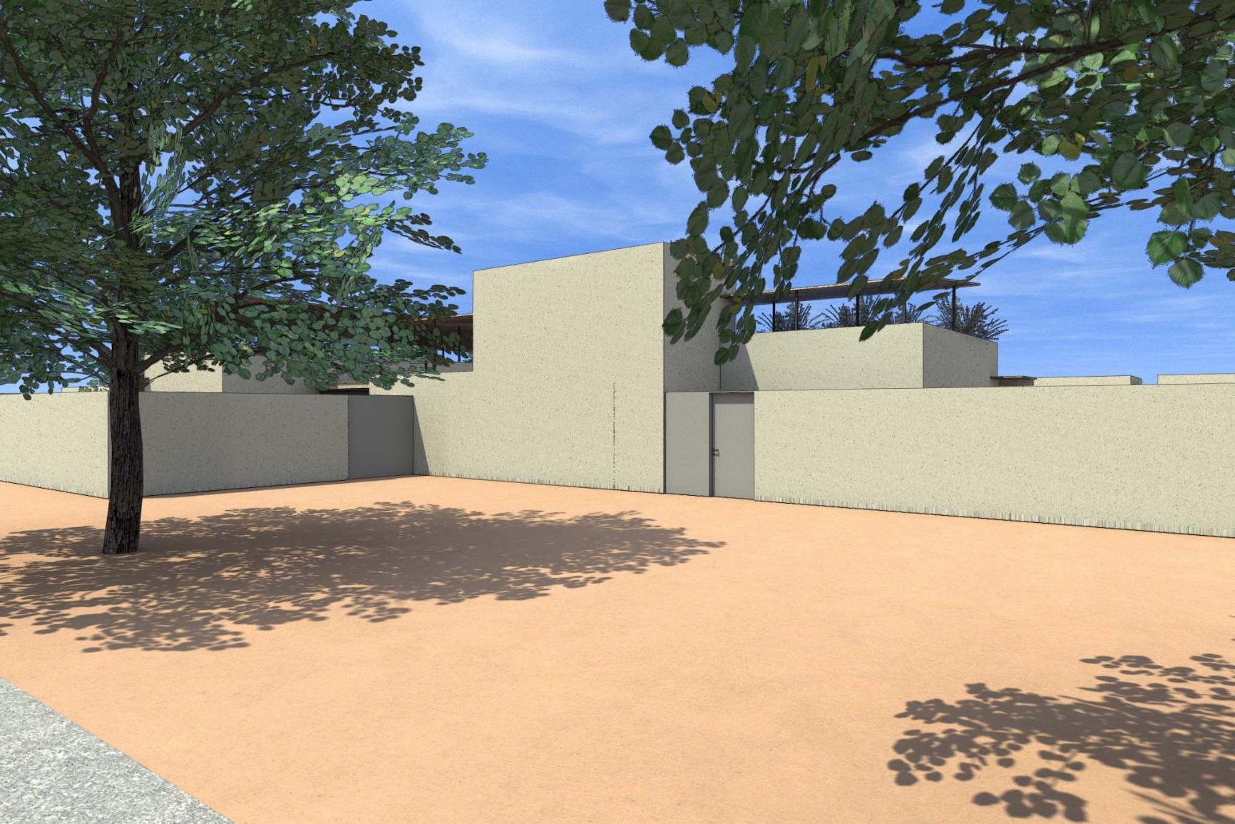 Maison et chambre d'hôtes bioclimatiques à N'diaganiao (Sénégal) — vue 5