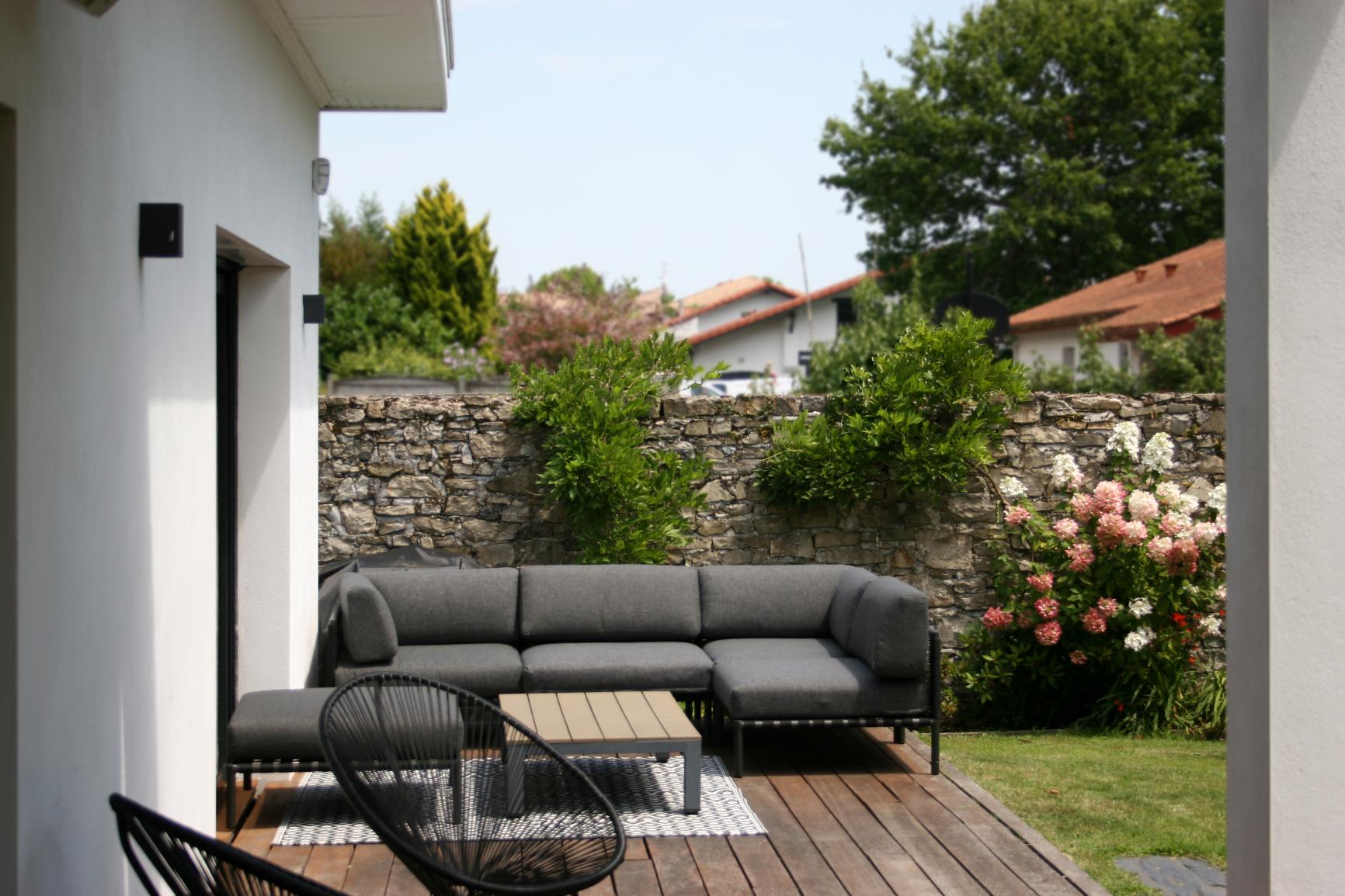 Réhabilitation extension et surélévation d’une maison individuelle à Anglet — vue 6