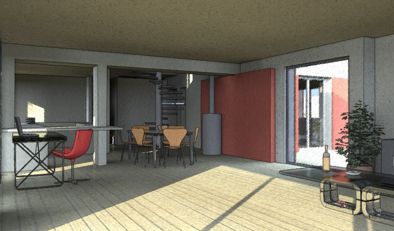 Réhabilitation et extension d’une maison individuelle à Saint Martin de Seignanx — vue 10