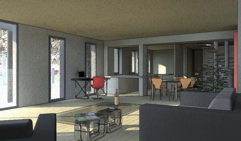 Réhabilitation et extension d’une maison individuelle à Saint Martin de Seignanx — vue 9