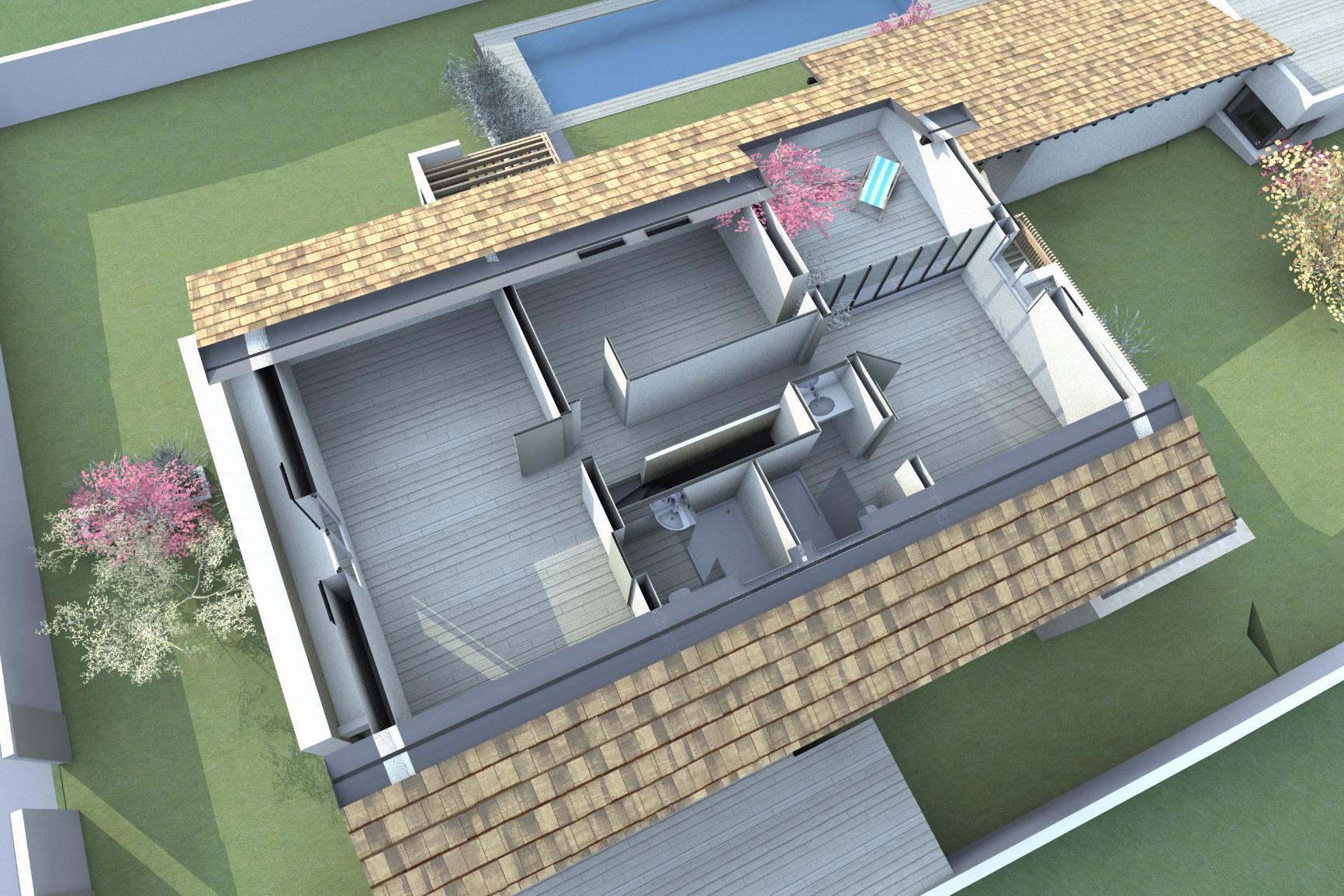 Rehabilitation et extension à Anglet — vue 10