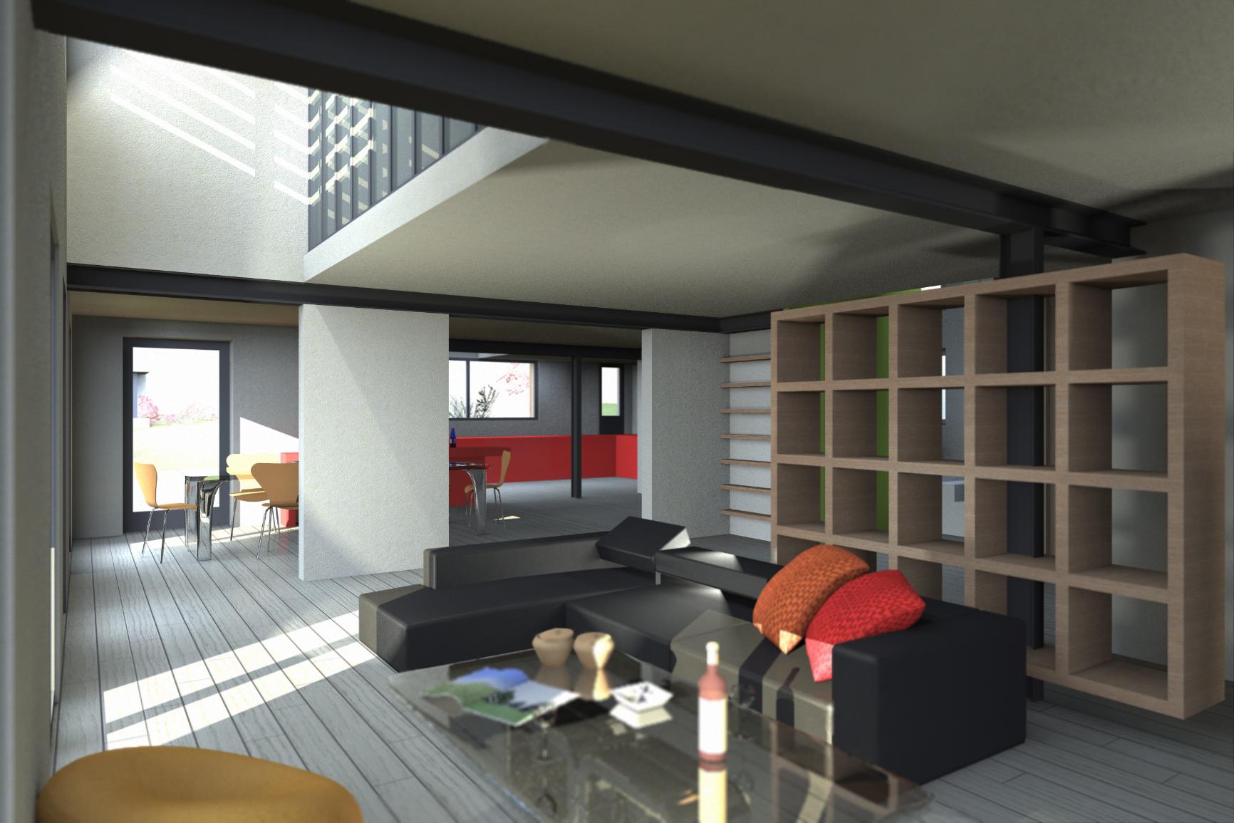 Rehabilitation et extension à Anglet — vue 2