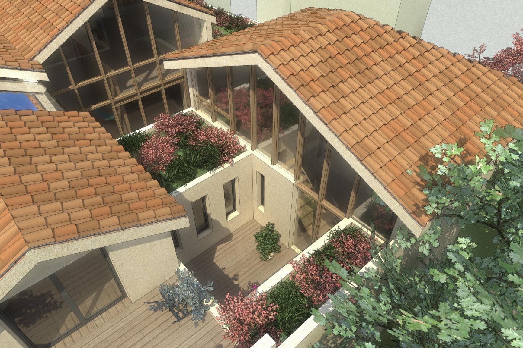 Création de 2 logements en triplex - Réhabilitation d'un local industriel à Bayonne — vue 8