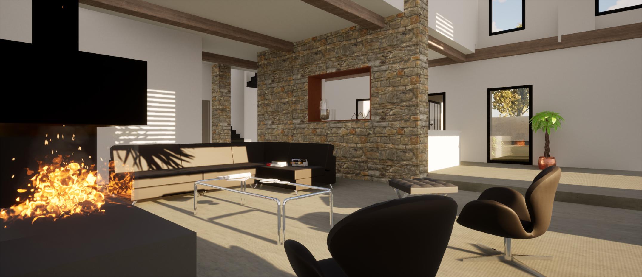 Réhabilitation et surélévation d'une ferme à Saint Martin de Seignanx — vue 4